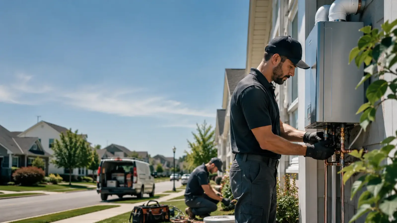 Tankless Water Heater Installation in Fleetwood, NC